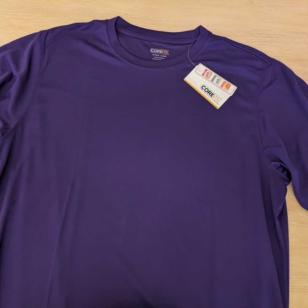 Vibrant Purple Short Sleeve Tee